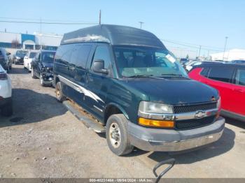  Salvage Chevrolet Express