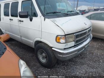  Salvage Dodge Ram Van 2500