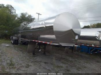  Salvage Tremcar Semi Tank Trailer