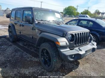  Salvage Jeep Wrangler