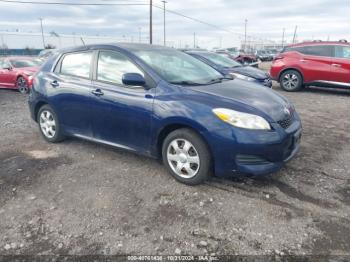  Salvage Toyota Matrix