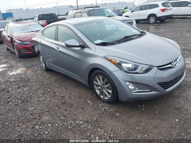  Salvage Hyundai ELANTRA