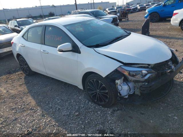  Salvage Toyota Corolla