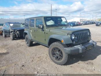  Salvage Jeep Wrangler