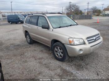  Salvage Toyota Highlander