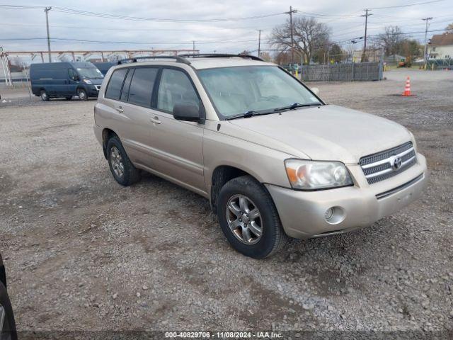  Salvage Toyota Highlander