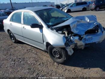  Salvage Toyota Corolla