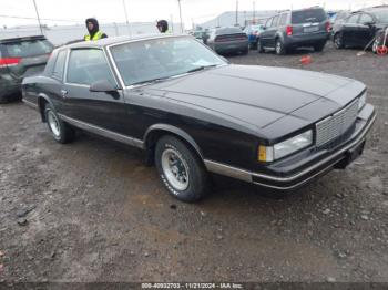  Salvage Chevrolet Monte Carlo