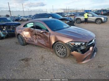  Salvage Mercedes-Benz Cla-class