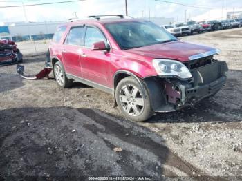  Salvage GMC Acadia