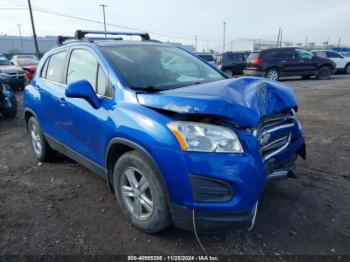  Salvage Chevrolet Trax