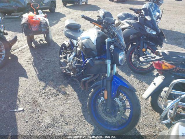  Salvage Yamaha Fz07