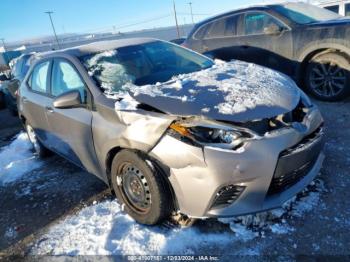  Salvage Toyota Corolla