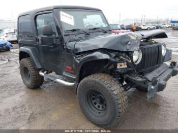  Salvage Jeep Wrangler