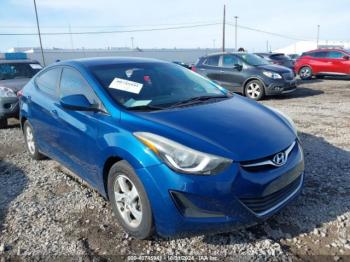  Salvage Hyundai ELANTRA