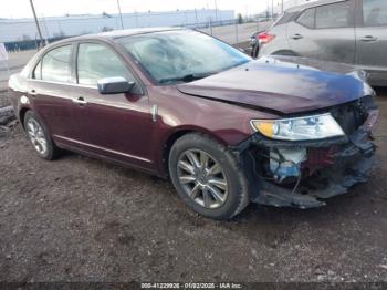  Salvage Lincoln MKZ