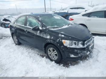  Salvage Chevrolet Sonic