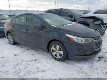  Salvage Chevrolet Cruze