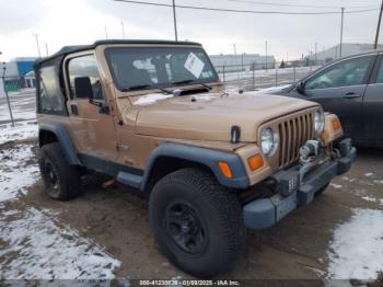  Salvage Jeep Wrangler