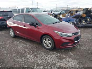  Salvage Chevrolet Cruze