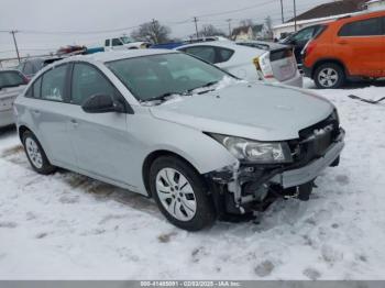  Salvage Chevrolet Cruze