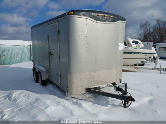  Salvage Haul Mark Ind Enclosed Trailer