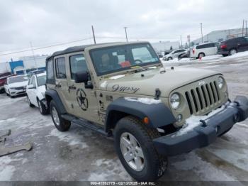  Salvage Jeep Wrangler