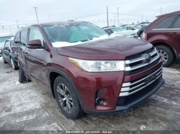  Salvage Toyota Highlander