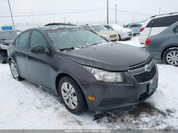  Salvage Chevrolet Cruze