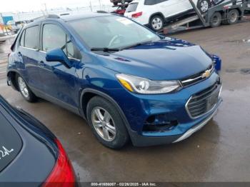  Salvage Chevrolet Trax