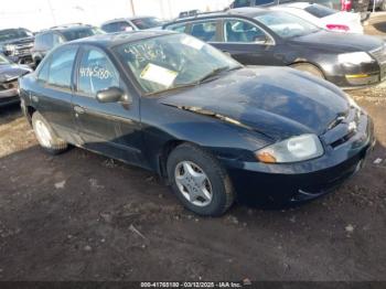  Salvage Chevrolet Cavalier