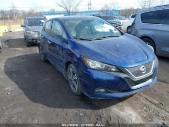  Salvage Nissan LEAF