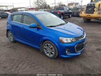  Salvage Chevrolet Sonic