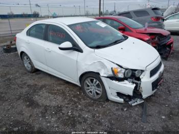  Salvage Chevrolet Sonic