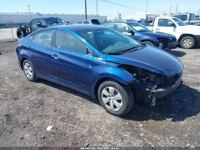  Salvage Hyundai ELANTRA