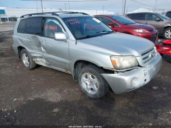  Salvage Toyota Highlander