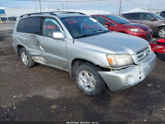  Salvage Toyota Highlander
