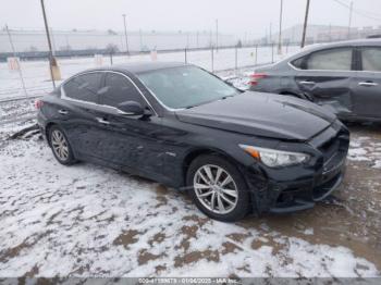  Salvage INFINITI Q50 Hybrid