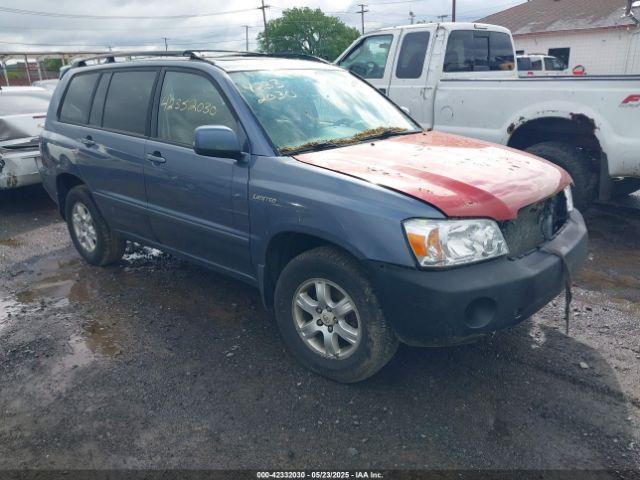  Salvage Toyota Highlander