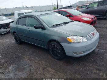  Salvage Toyota Corolla