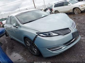  Salvage Lincoln MKZ Hybrid