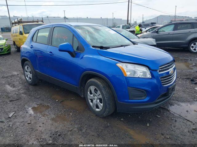  Salvage Chevrolet Trax