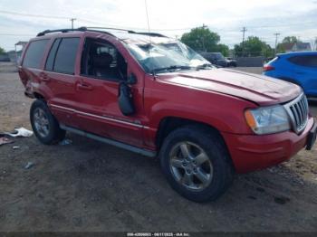  Salvage Jeep Grand Cherokee
