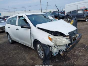  Salvage Toyota Matrix