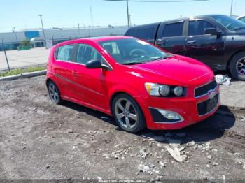  Salvage Chevrolet Sonic
