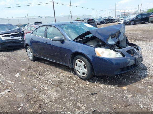  Salvage Pontiac G6