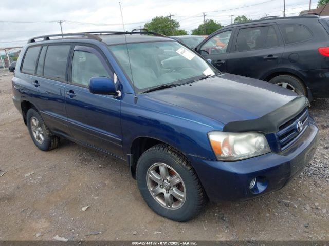  Salvage Toyota Highlander