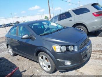  Salvage Chevrolet Sonic