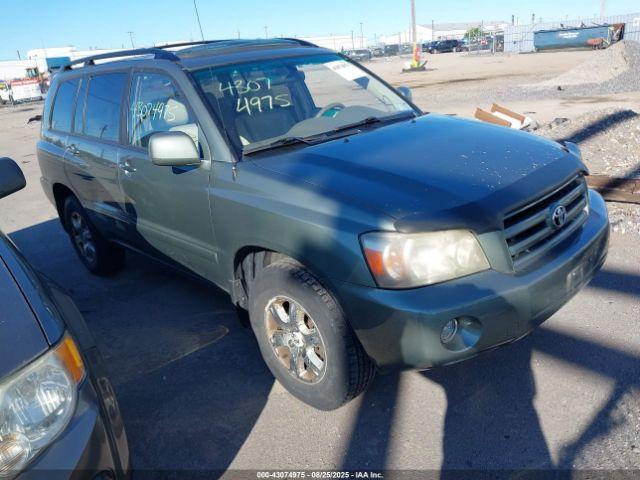  Salvage Toyota Highlander