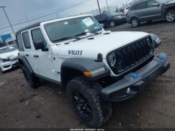  Salvage Jeep Wrangler
